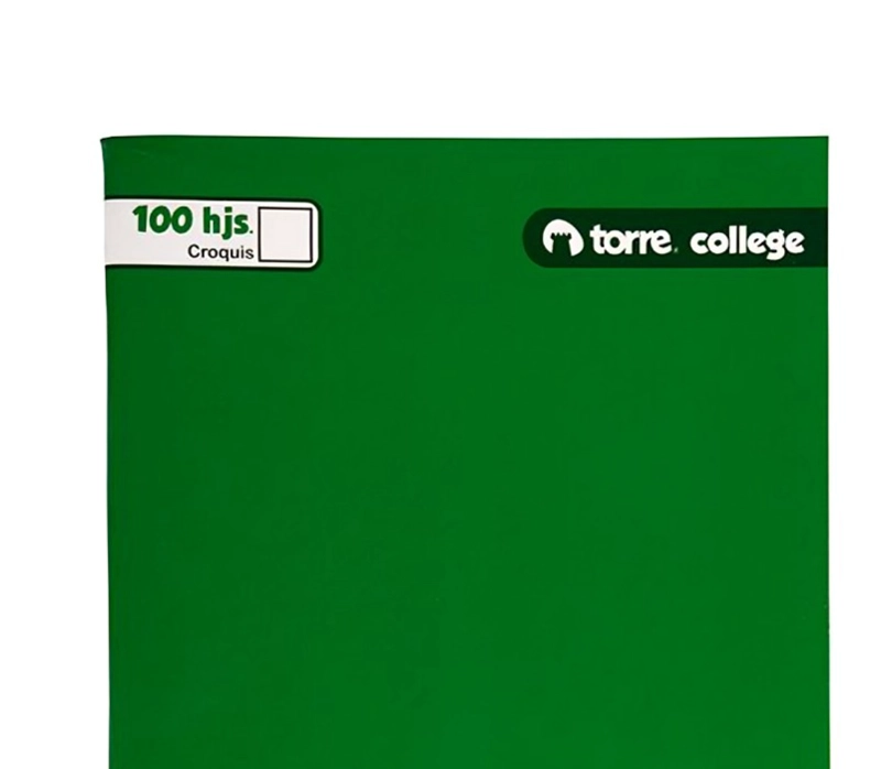 PACK 4 CUADERNO COLLEGE CROQUIS 100 HOJAS - 1