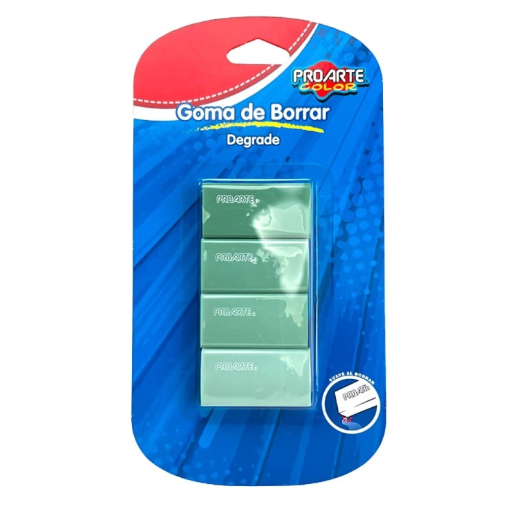PACK 4 DE SET 4 GOMAS COLOR DEGRADE - 1