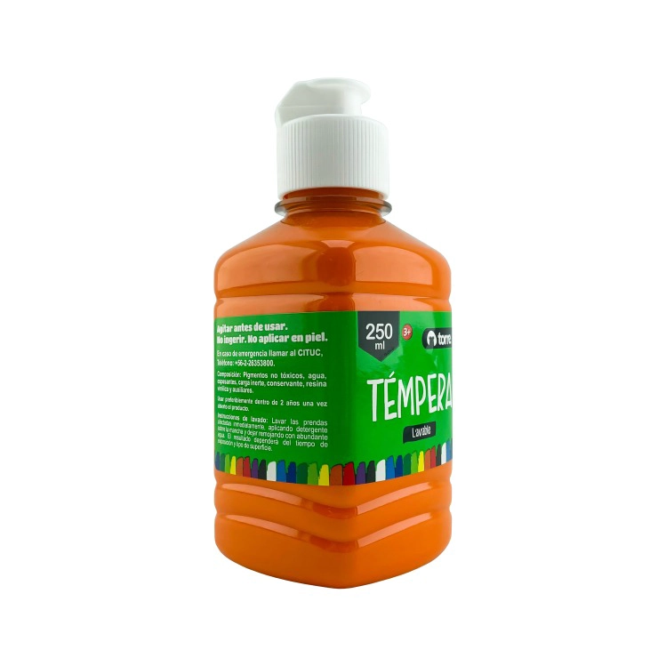 PACK 3 TE MPERA 250 ML / NARANJA – TORRE - 1