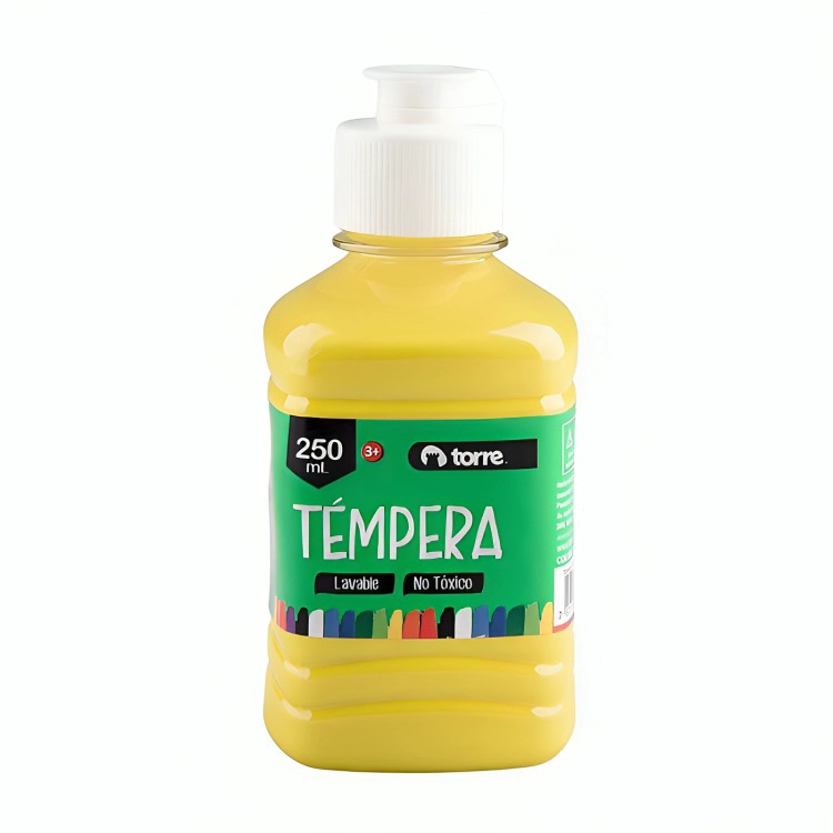 PACK 3 TE MPERA 250 ML / AMARILLO – TORRE - 3
