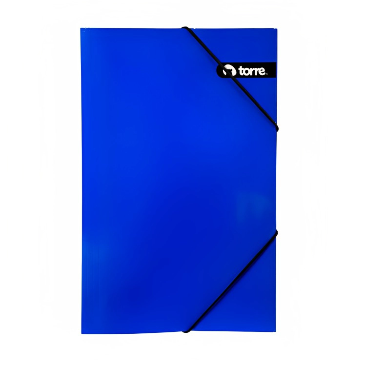 PACK 3 CARPETA OFICIO CARTERA / AZUL – TORRE - 1