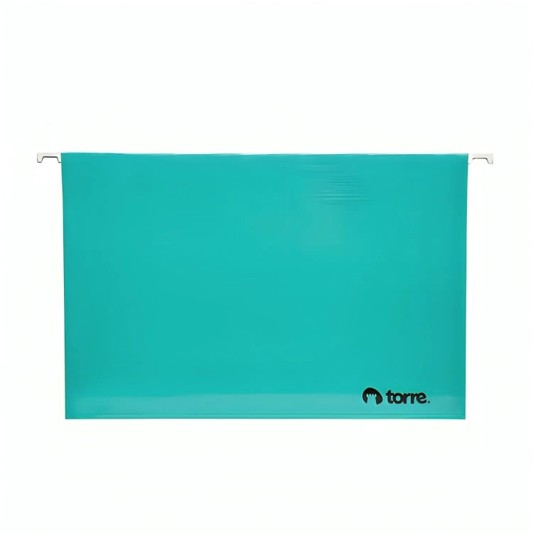 PACK 4 CARPETA COLGANTE CON BARRA METALICA / VERDE – TORRE - 1
