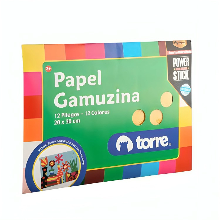 PACK 3 BOLSON DE PAPEL GAMUZINA IMAGIA – TORRE - 1