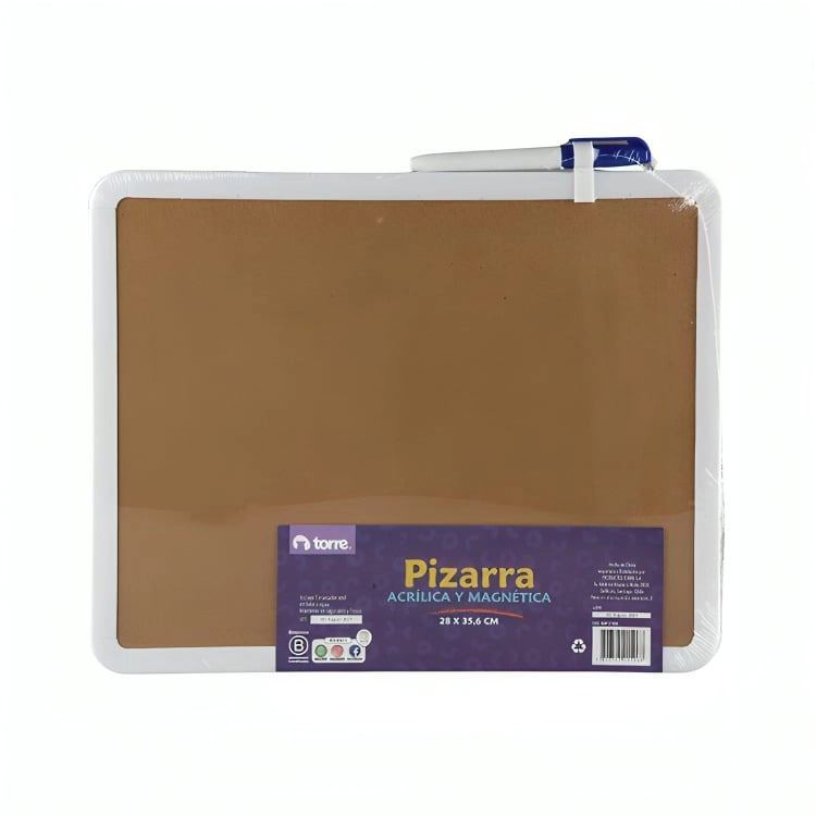 PIZARRA ACRILICA MAGNE TICA 28 X 35,6 CM – TORRE - 1
