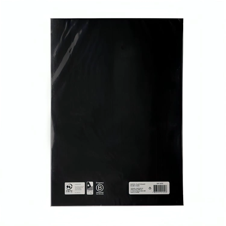 ARCHIVADOR PLASTIFICADO CON GUSANO / NEGRO – TORRE - 1