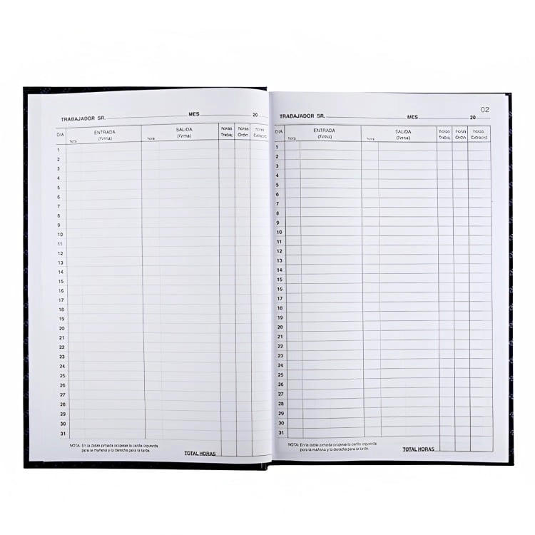 LIBRO DE ASISTENCIA 200 HOJAS – AUCA - 2