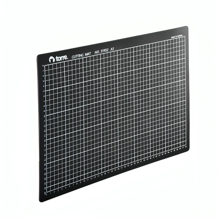 PLANCHA SALVACORTE NEGRO A3 45×30 CM. – TORRE - 1