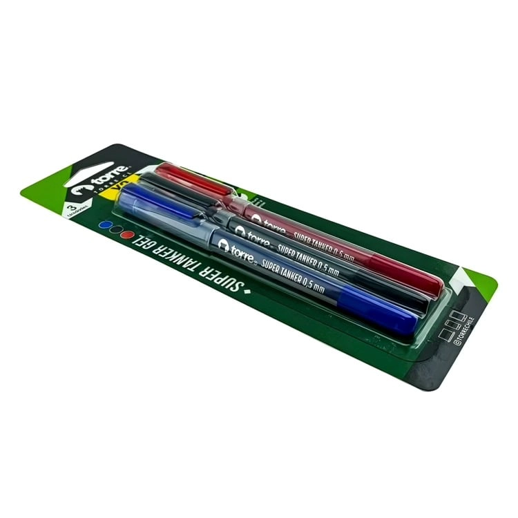 PACK 2 DE SET 3 SUPER TANKER 0,5MM BLISTER 1A 1N 1R – TORRE - 2