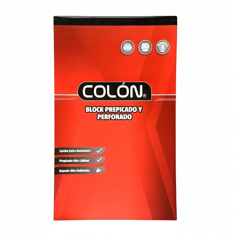 BLOCK OFICIO MATEMATICA 5MM. BO-31/80 – COLON - 2