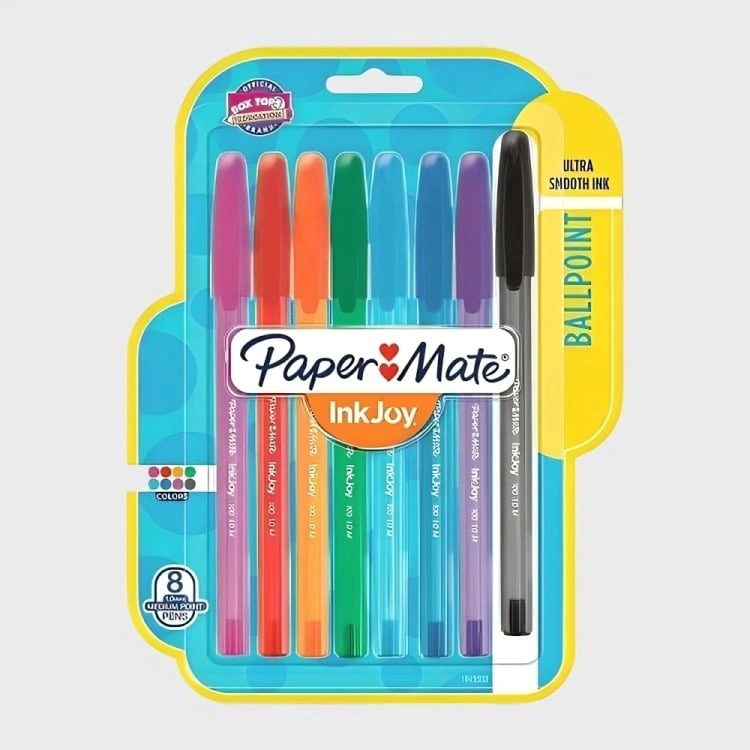 PACK 2 BOLIGRAFO INKJOY PUNTA FINA COLORES SURTIDOS 8 – PAPER MATE - 2