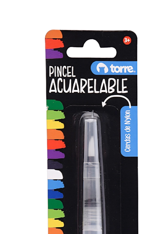 PACK 2 PINCEL ACUARELABLE MEDIO – TORRE - 4