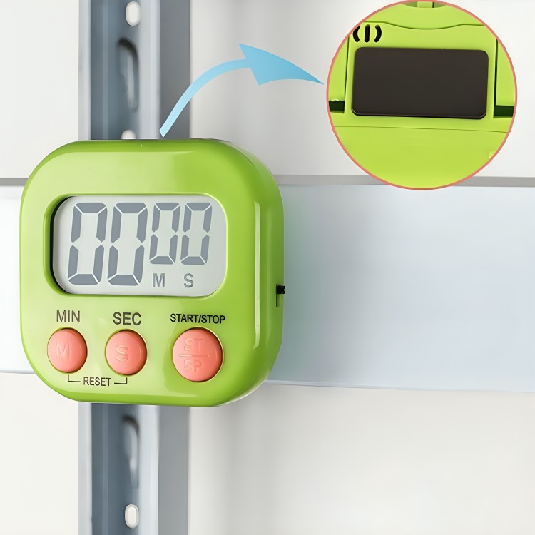 TIMER DIGITAL DE COCINA RELOJ TEMPORIZADOR - 4