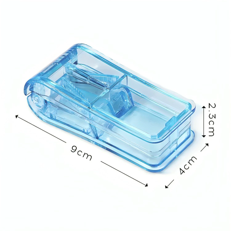 PASTILLERO ORGANIZADOR CORTADOR DIVISOR DOSIFICADOR PASTILLA - 1