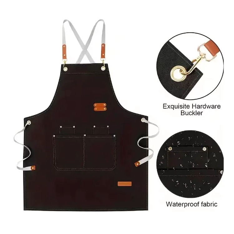 DELANTAL CLASICA IMPERMEABLE PERCHERA RESTAURANT - 2