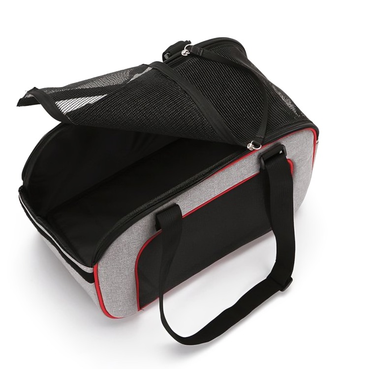 BOLSO TRANSPORTADORA PARA PERRO Y GATO PORTATIL PLEGABLE - 3