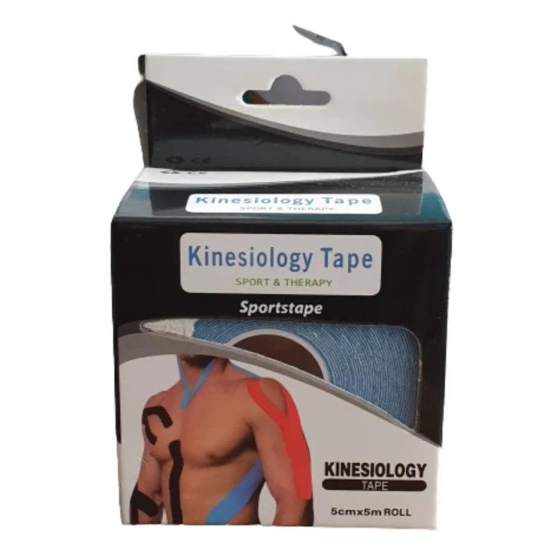PACK X3 CINTA KINESIOTAPE PARA LESIONES MUSCULARES FISIO 5CMX5M - 1