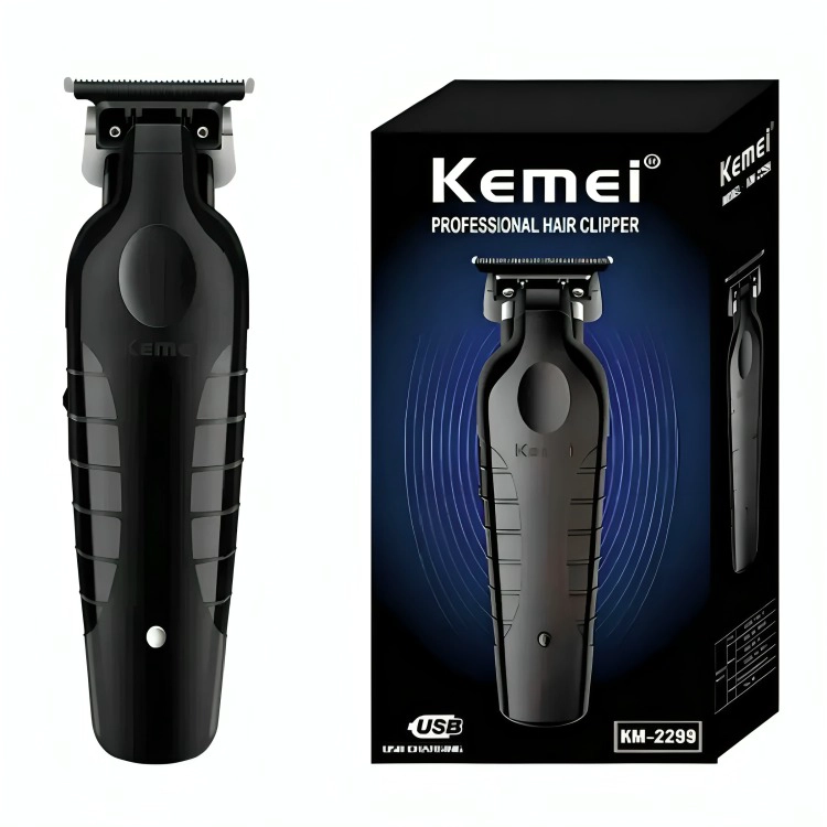 CORTADORA DE CABELLO PATILLERA TRIMMER KEMEI KM-2299 - 4