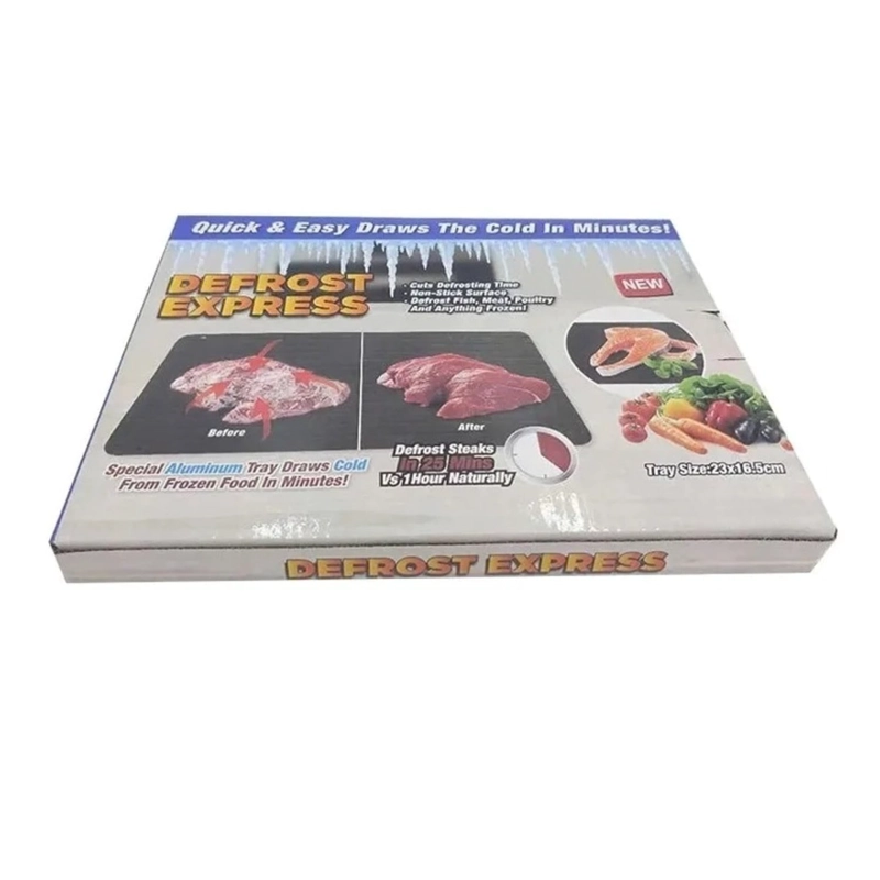 TABLA PARA DESCONGELAR CARNE FRIA Y MARISCOS EN MINUTOS - 4