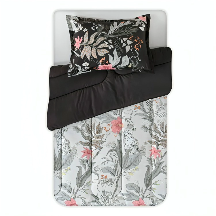 PLUMON ESTAMPADO 1.5 PLAZAS / MANGOA – CANNON - 1