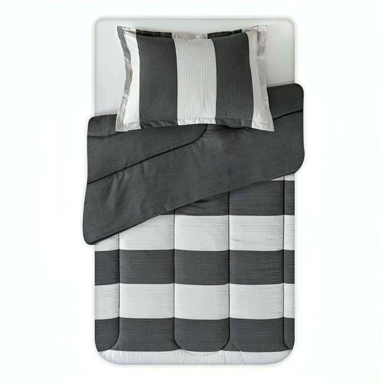 PLUMON ESTAMPADO 1.5 PLAZAS / NOIR – CANNON - 3