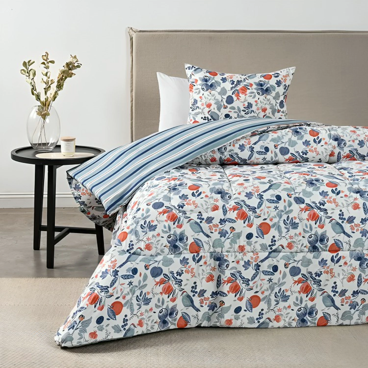 PLUMON ESTAMPADO 1.5 PLAZAS / CITRUS – AMERICAN FAMILY BY CANNON - 1