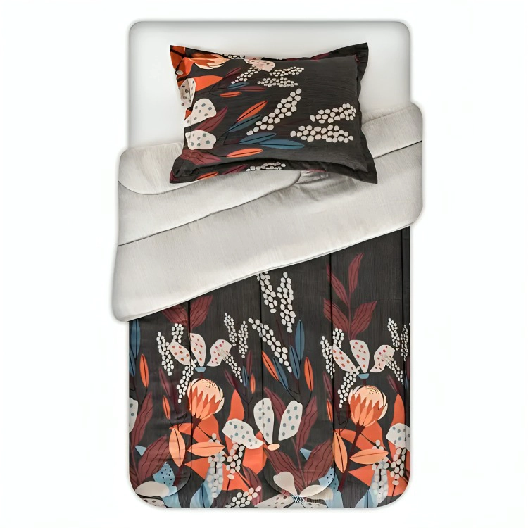PLUMON ESTAMPADO 1.5 PLAZAS / BRANCH – CANNON - 1