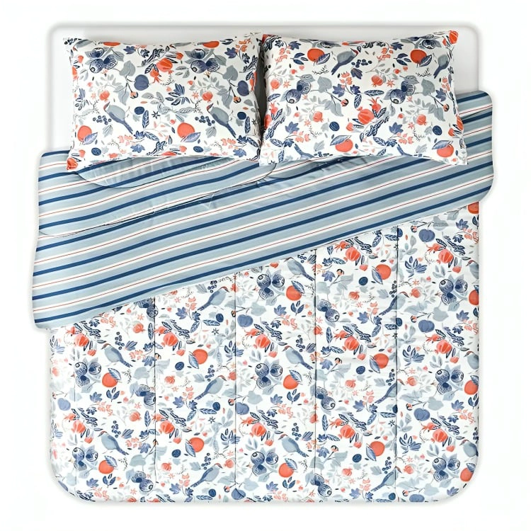 PLUMON ESTAMPADO 2 PLAZAS / CITRUS – AMERICAN FAMILY BY CANNON - 2