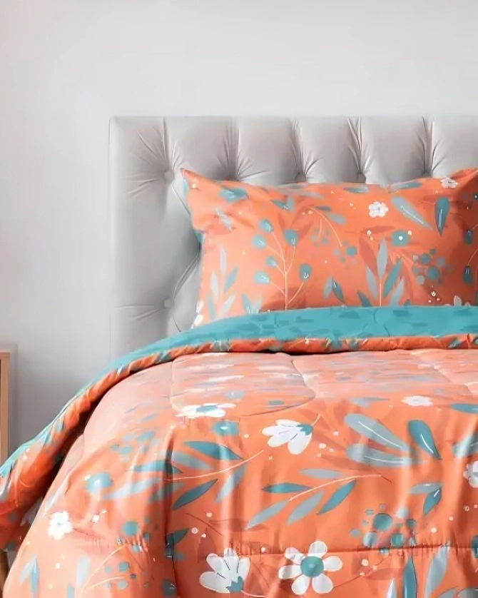 PLUMON ESTAMPADO 2.5 PLAZAS / JARDIN TERRA – KEY HOME - 2