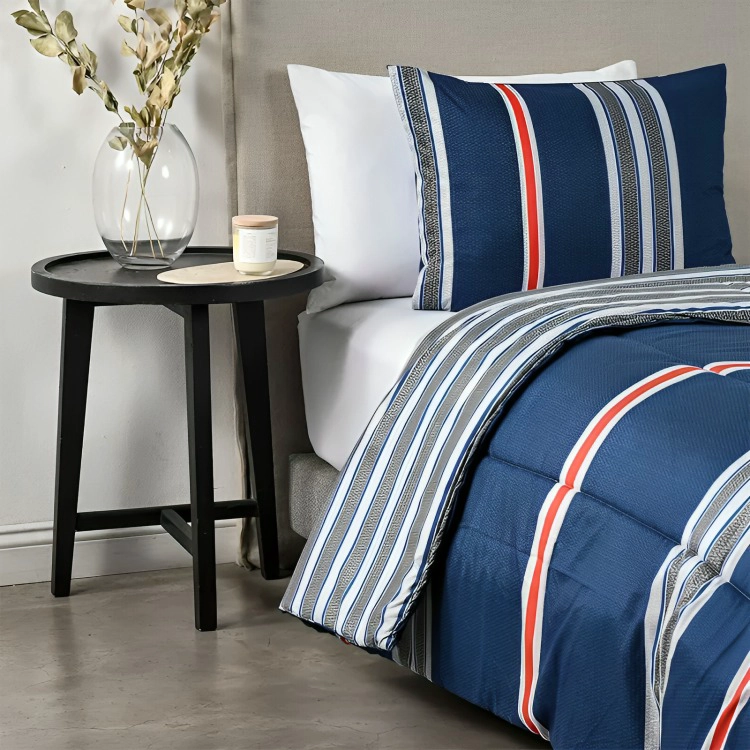 PLUMON ESTAMPADO 1.5 PLAZAS / MARINO – AMERICAN FAMILY BY CANNON - 4