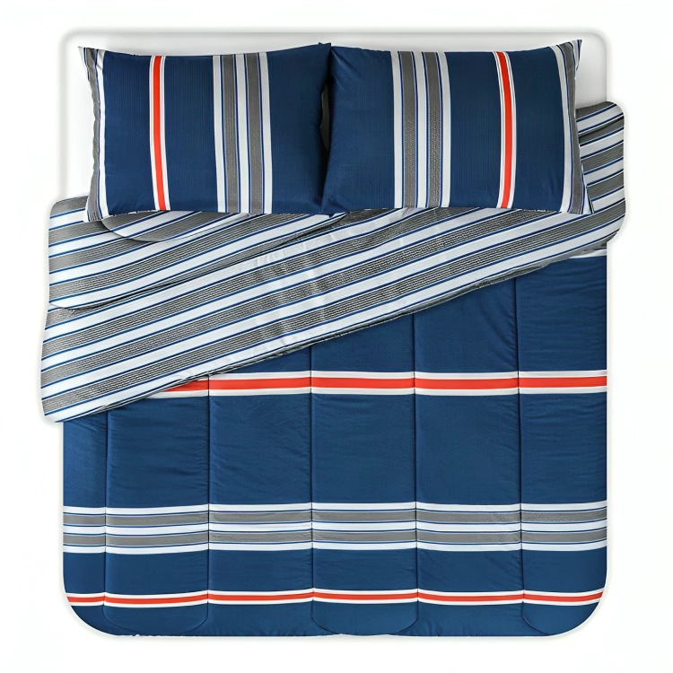 PLUMON ESTAMPADO 2 PLAZAS / MARINO – AMERICAN FAMILY BY CANNON - 4