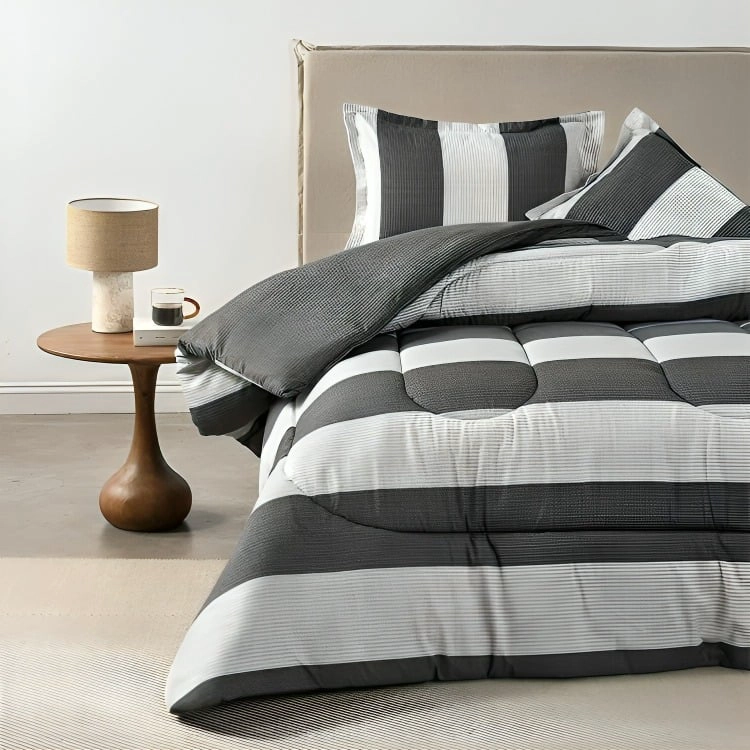 PLUMON ESTAMPADO 2.5 PLAZAS / NOIR – CANNON - 1