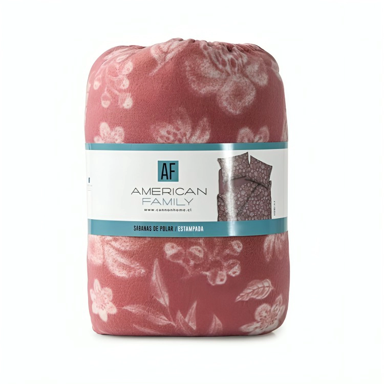SABANA DE POLAR ESTAMPADA 1 PLAZA / CALA – AMERICAN FAMILY - 2