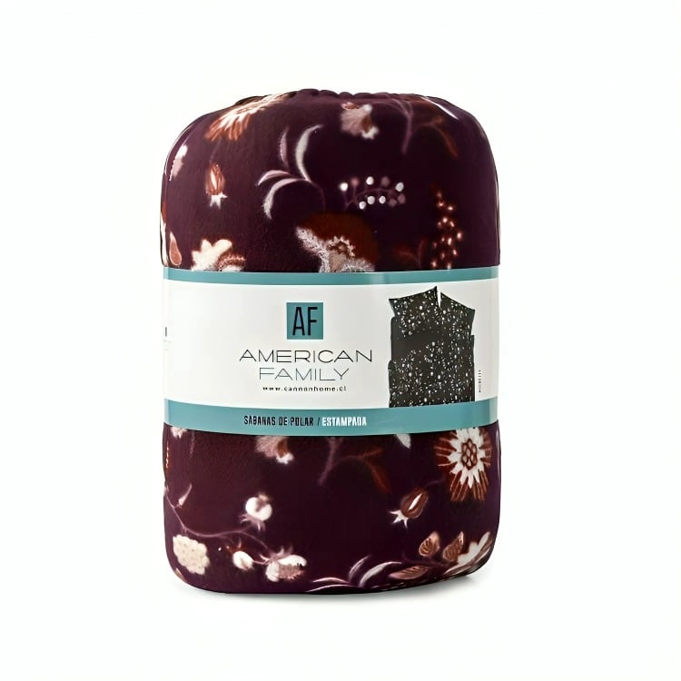 SABANA DE POLAR ESTAMPADA 2 PLAZA / ABA – AMERICAN FAMILY - 2