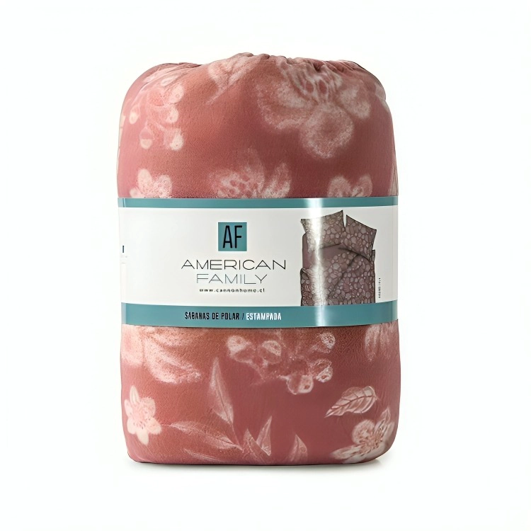 SABANA DE POLAR ESTAMPADA 1,5 PLAZA / CALA – AMERICAN FAMILY - 2