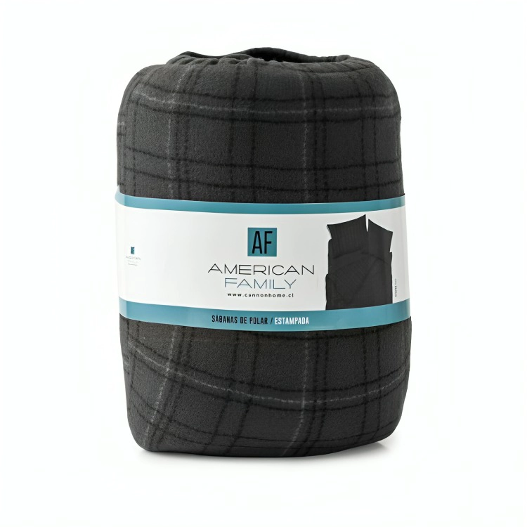 SABANA DE POLAR ESTAMPADA 2 PLAZA / ROY – AMERICAN FAMILY - 2