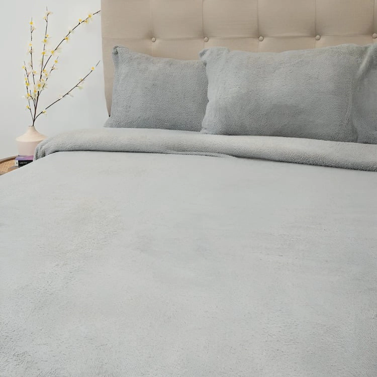 SABANAS POLAR COMPOSE  1.5 PLAZAS / BICOLOR GRIS – DORAL - 1