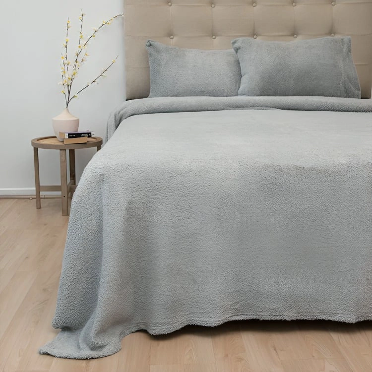 SABANAS POLAR COMPOSE  1.5 PLAZAS / BICOLOR GRIS – DORAL - 2