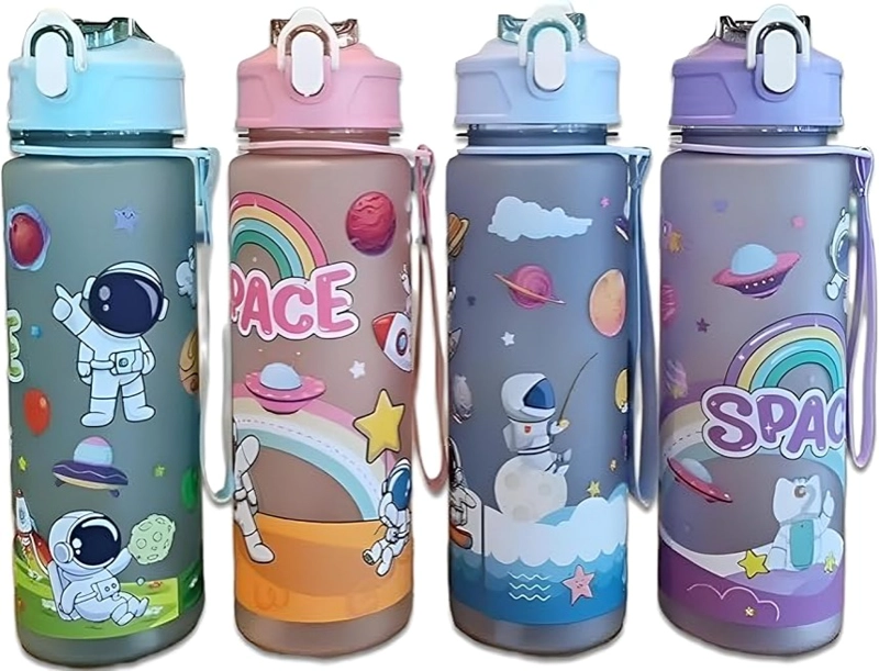 BOTELLA DE AGUA ASTRONAUTA PARA NIÑOS 650ML - 2