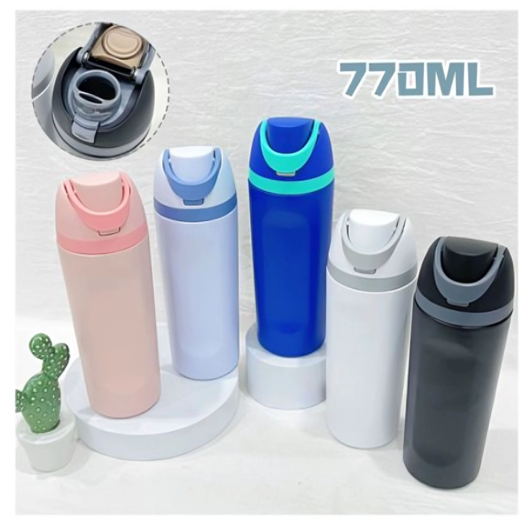 BOTELLA 770ML TERMICAS  APERTURA CON BOTON - 2