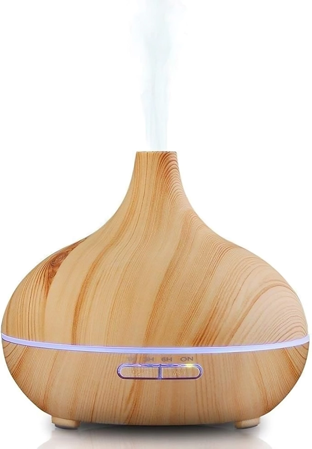 DIFUSOR DE AROMATERAPIA DE GRANO DE MADERA - 2