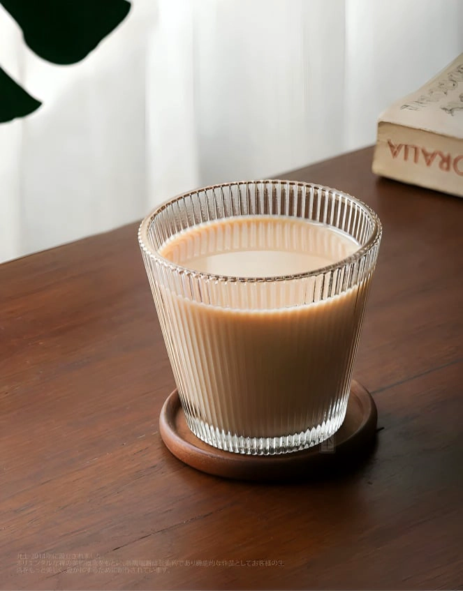 SET 6 VASOS DE VIDRIO TRANSPARENTE VASO CLASICO PARA AGUA CAFE  O JUGOS - 3