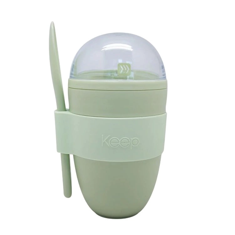 VASO YOGURT 330 ML KEEP VERDE - 3