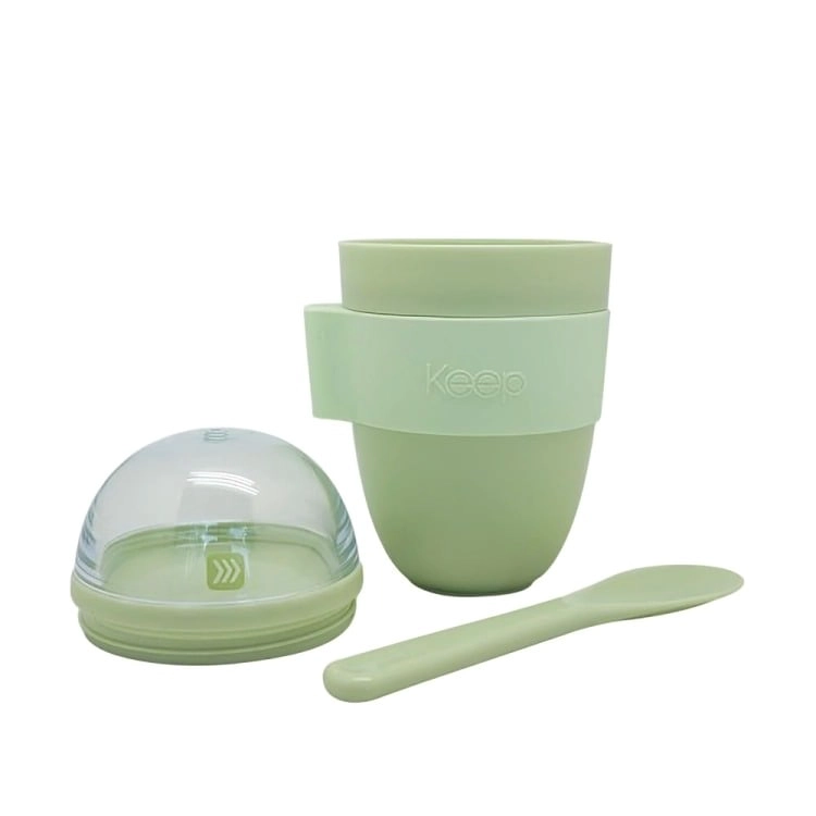 VASO YOGURT 330 ML KEEP VERDE - 4