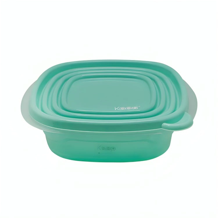 CONTENEDOR HERMETICOS APILABLES PP 3 PCS 670 ML KEEP - 1