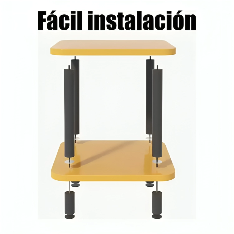 MESA DE CENTRO MINIMALISTA MADERA SALA DE ESTAR AUXILIAR MESA - 2