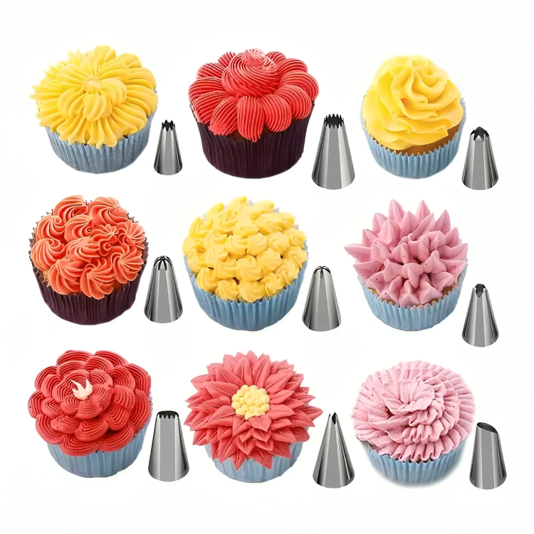 BOQUILLAS DE DECORACION PARA PASTELERIA SET 83 PCS - 2
