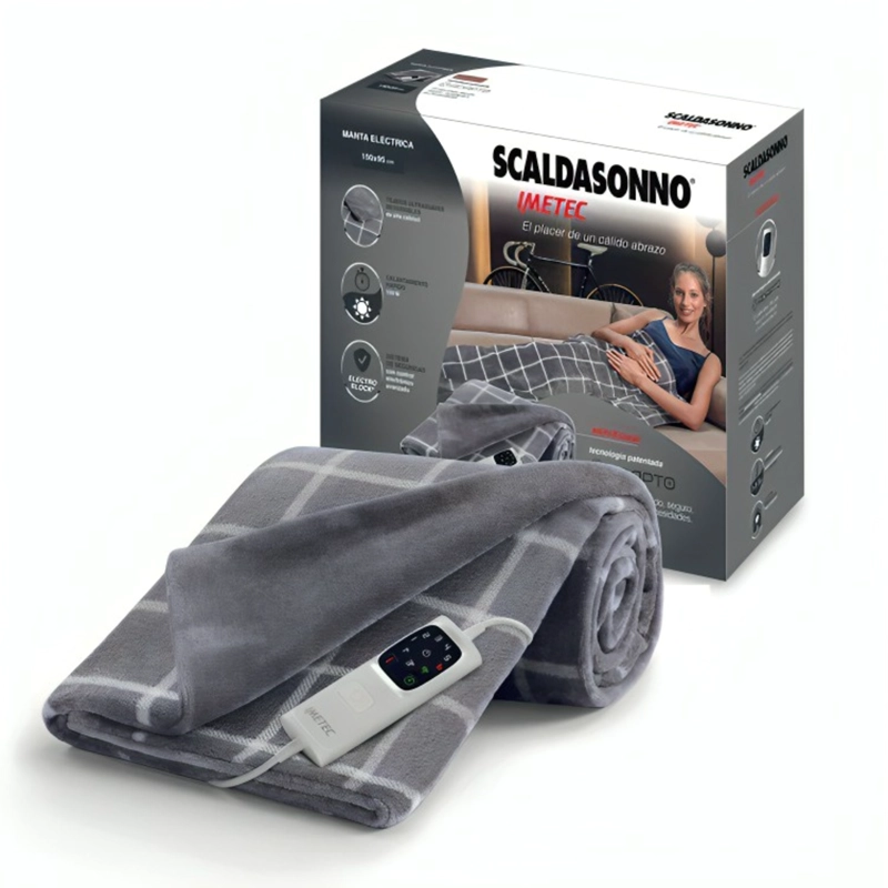 MANTA ELE CTRICA SCALDASONNO GRIS   IMETEC MOD-R7525 - 1