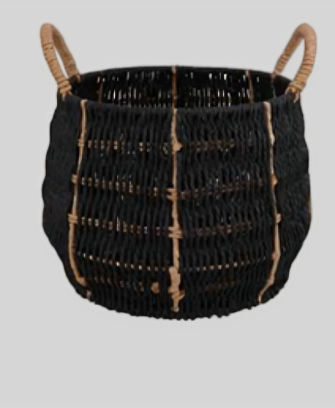 CANASTO CESTA RATTAN 34X34X30 CM WAYU - 2