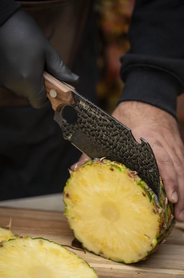 CUCHILLO SERBIAN KNIFE  RUSTIC COLLECTION WAYU - 3