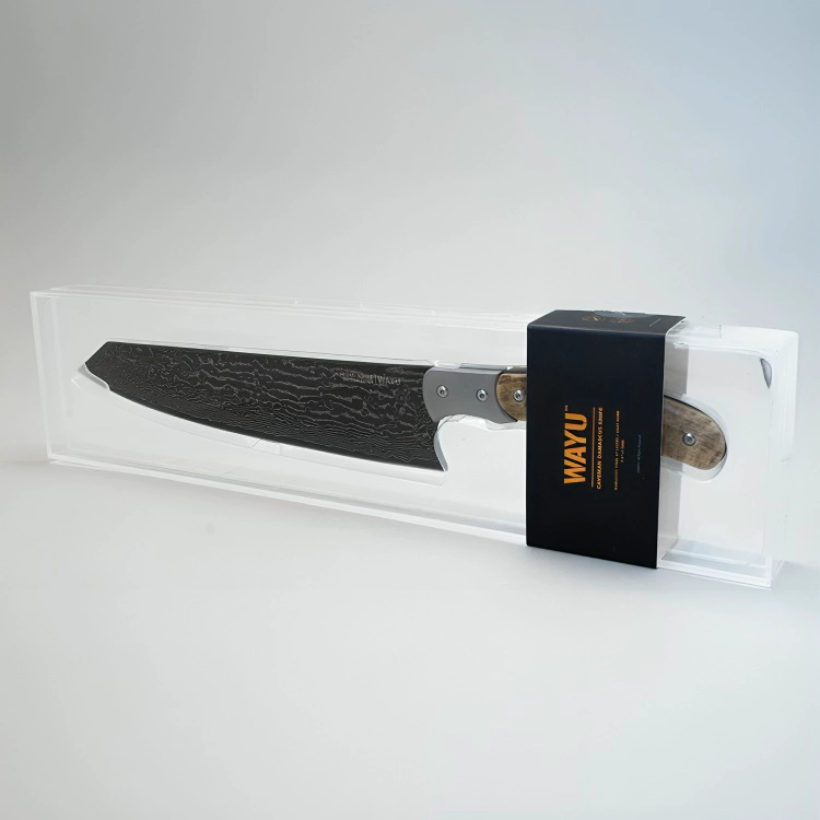 CUCHILLO CAVEMAN DAMASCUS WAYU - 1